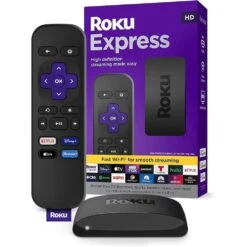 Roku Roku 3960R Express HD Streaming Device With Standard Remote, Black
