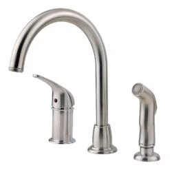 Pfister Pfister LFWK1680S Cagney 1-Handle Kitchen Faucet With Side Spray -Digitopia Deals Store 0359489e585b42c7aa258fa34a65a319