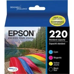 Epson® Epson Epson T220120-BCS DuraBrite Ultra Black Color Pk H3C0EUEQX-0414 -Digitopia Deals Store 060a654a559c4d5bb1e4d5d13239acb0