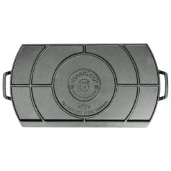 Lodge Lodge Blacklock '77 Triple-Seasoned Cast-Iron Double-Burner Griddle -Digitopia Deals Store 066c2a1d15294c9988e25e89bb653fd1