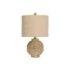StyleCraft Stylecraft 12 5 W Distressed White Polyresin Table Lamp - DISTRESSED WHITE ONE SIZE