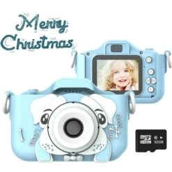 URHOMEPRO URHOMEPRO CamerasI5481 Kids Toys Camera For 3-6 Year Old Girls Boys, Blue -Digitopia Deals Store 07b5715bf84e4f99a1858b768b1bef18