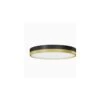 Artika Artika FM-KE Kent 15-in Black And Gold Modern/Contemporary LED Flush Mount Light