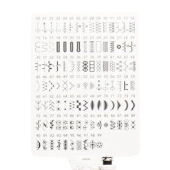 Janome Janome JW8100 Fully-Featured Computerized Sewing Machine With 100 Stitches, 7 Buttonholes, Hard Cover, Extension Table And 22 Accessories