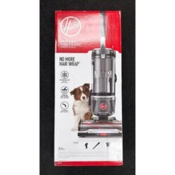 Hoover Hoover UH77110 Wind Tunnel Tangle Guard Bagless Upright Vacuum Cleaner, Gray