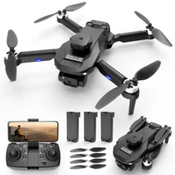 Unbranded Unbranded F196 Drone With 6K HD Camera For Adults And Kids, FPV Drone With Brushless Motors