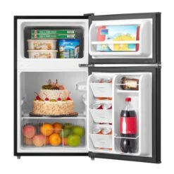 Arctic King Arctic King 3.2 Cu Feet Two Door Compact Refrigerator With Freezer, Black, E-star - Easy Clean 5 Arctic King Arctic King 3.2 Cu Feet Two Door Compact Refrigerator With Freezer, Black, E-star - Easy Clean -Digitopia Deals Store 0f54fd1d3aab401cbba168234a293dae