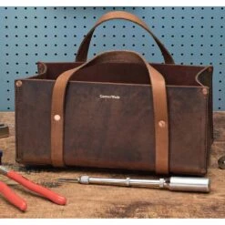 Garrett Wade Garrett Wade Portable Leather Tool Bag