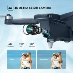 Xiamen Huoshiquan Import & Export Co. Ltd Xiamen Huoshiquan Import & Export Co. Ltd HS175D 4K Camera For Adults And Beginners Foldable GPS Drone -Digitopia Deals Store 112a5ae9985447aba167678968bbcd9c