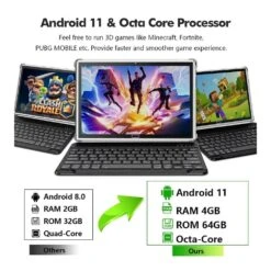 ZONKO Zonko K118A Tablet 10 Inch Tablet, Zonko Tablet 2 In 1 Android Tablet With Keyboard Wireless Mouse Stylus, 4G Cellular -Digitopia Deals Store 13077acc3eaf4212a3f0a6738985fe80 3e00052c d15f 43d3 9470 52da026fed70