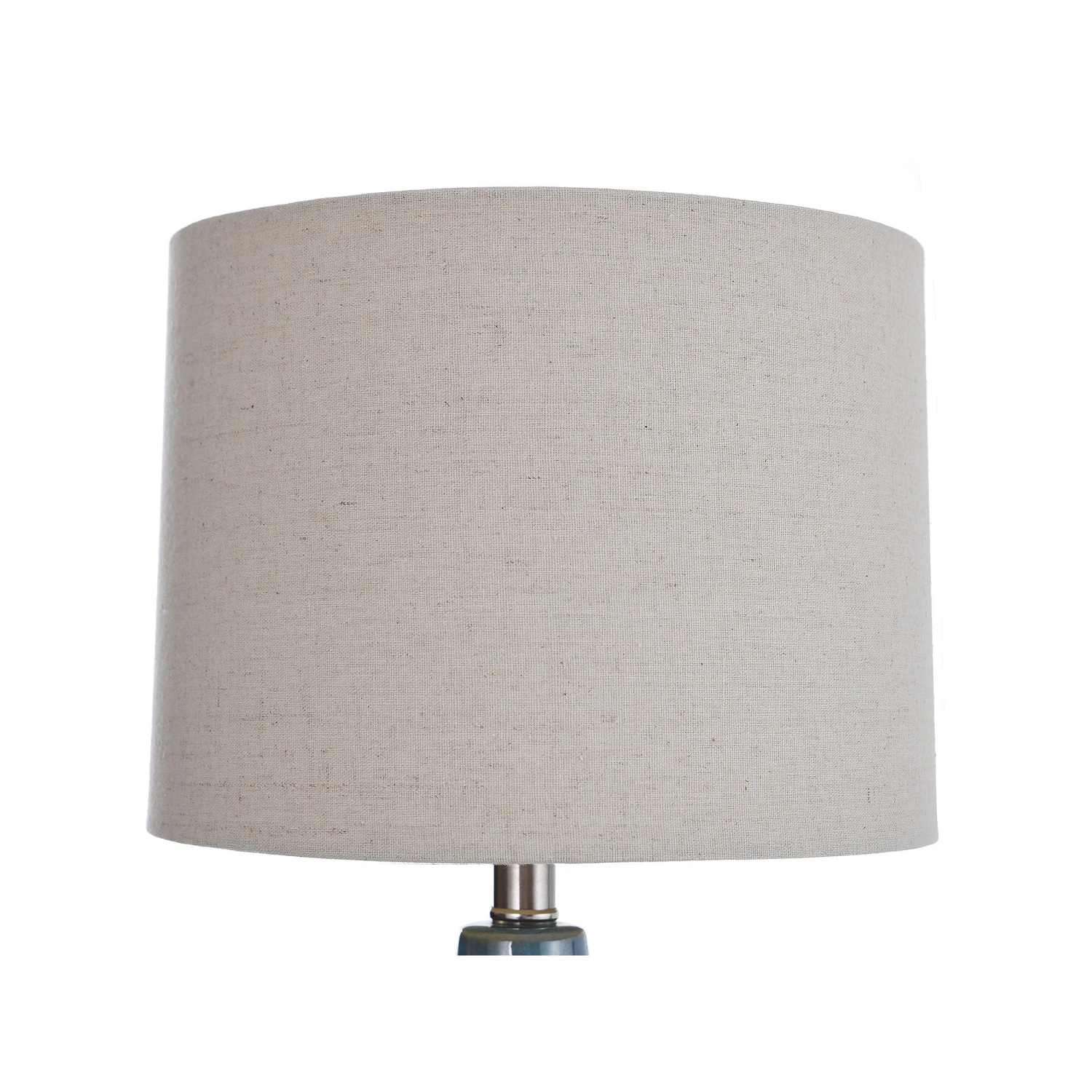 StyleCraft Stylecraft 20" Teal Ceramic With Natural Linen Hardback Shade Table Lamp L22019JCDS - Teal Blue BLUE DROPSHIP ONE SIZE 2 StyleCraft Stylecraft 20" Teal Ceramic With Natural Linen Hardback Shade Table Lamp L22019JCDS - Teal Blue BLUE DROPSHIP ONE SIZE - Image 2