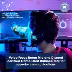 JBL JBL JBLQUANTUM400BLKAM Quantum 400 - Wired Over-Ear Gaming Headphones With USB And Game-Chat Balance Dial - Black -Digitopia Deals Store 19df09453dde42a881620c4e1989c8ce