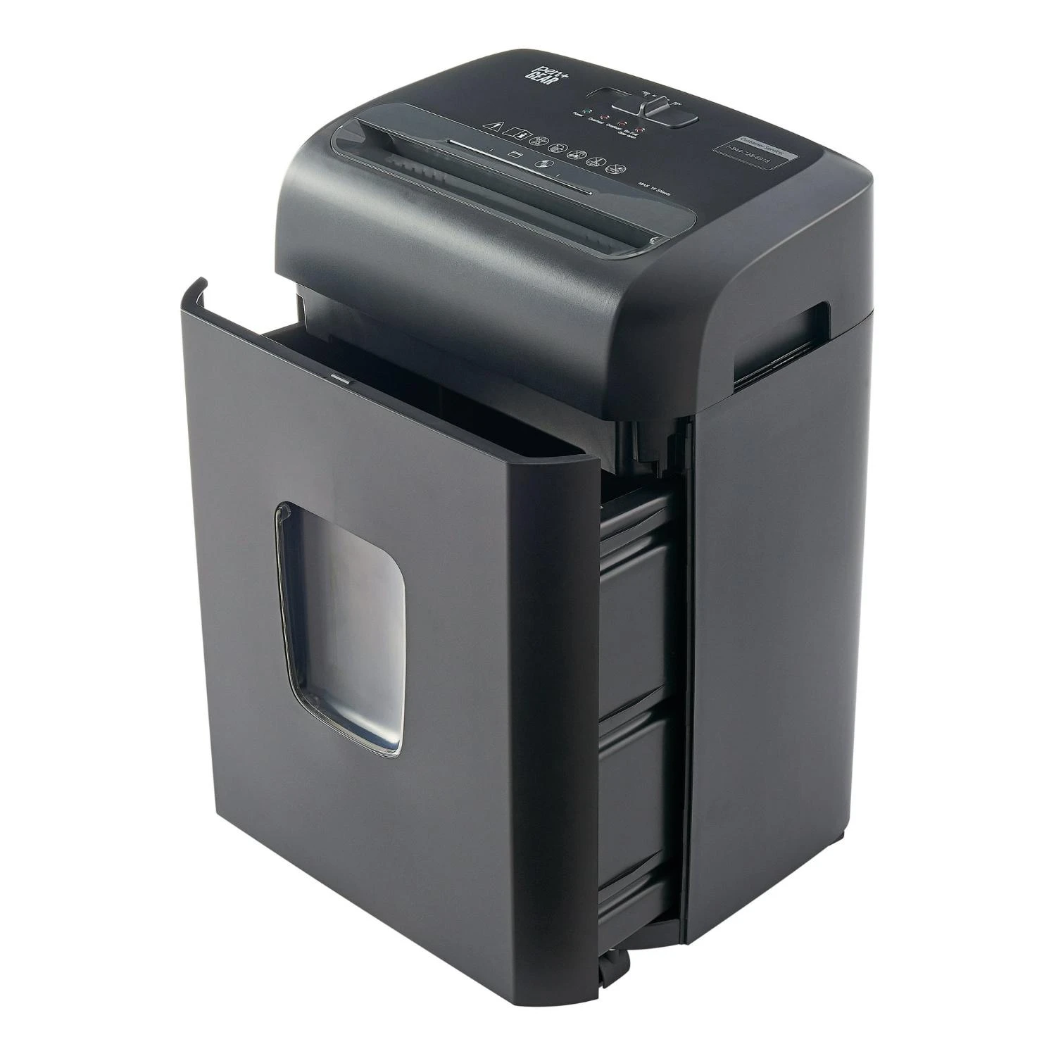 Pen+Gear Pen+Gear C227-B 16-Sheet Cross-Cut Wheeled Paper/Credit Card Shredder 4 Pen+Gear Pen+Gear C227-B 16-Sheet Cross-Cut Wheeled Paper/Credit Card Shredder - Image 4