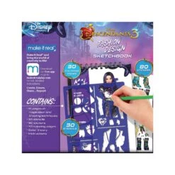 Disney Disney Collection Descendants 3 Fashion Design Sketchbook - NO COLOR ONE SIZE -Digitopia Deals Store 1db959e49660492b81cdb7190f0c7eec