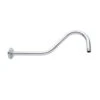 Signature Hardware Victorian Shower Arm With Escutcheon - Chrome