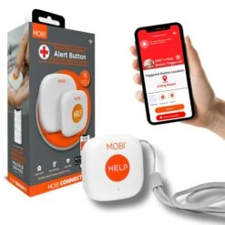 MOBI MOBI 70278 Emergency Alert Button, Smart Wireless Caregiver Support Monitoring System