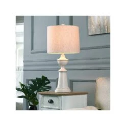 Collective Design By Stylecraft Collective Design By Stylecraft Baluster Style Table Lamp TL332567JCADS - SATIN WHITE ONE SIZE -Digitopia Deals Store 226df3379a574abd988397b85d7d07d7