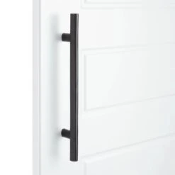 Signature Hardware EH5875BTB.8.DB Kyoto Back To Back Door Pull - Bronze - CTC 8" - Dark Patina - Total Length 12"