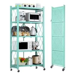 COOKCOK COOKCOK 5-Tier Storage Shelving Unit, Metal Shelf