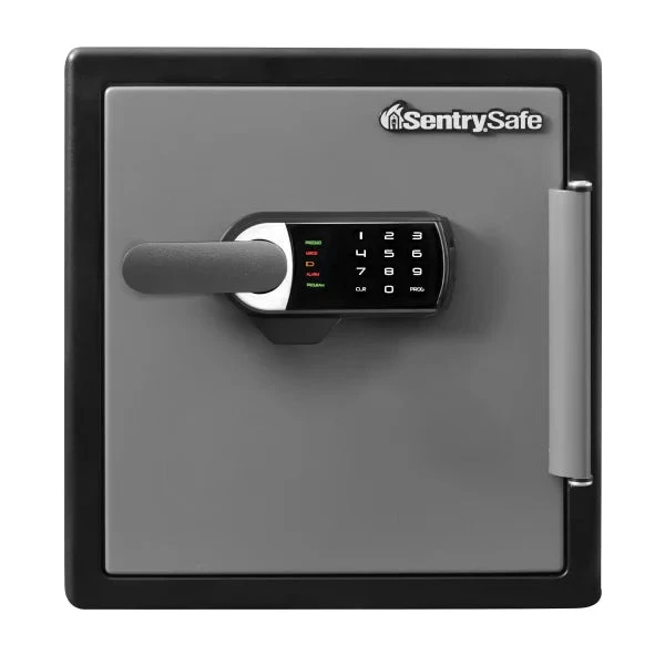 SentrySafe SentrySafe SFW123TTC Alarm Fire/Water Safe, 1.23 Cu Ft, Black 1 SentrySafe SentrySafe SFW123TTC Alarm Fire/Water Safe, 1.23 Cu Ft, Black