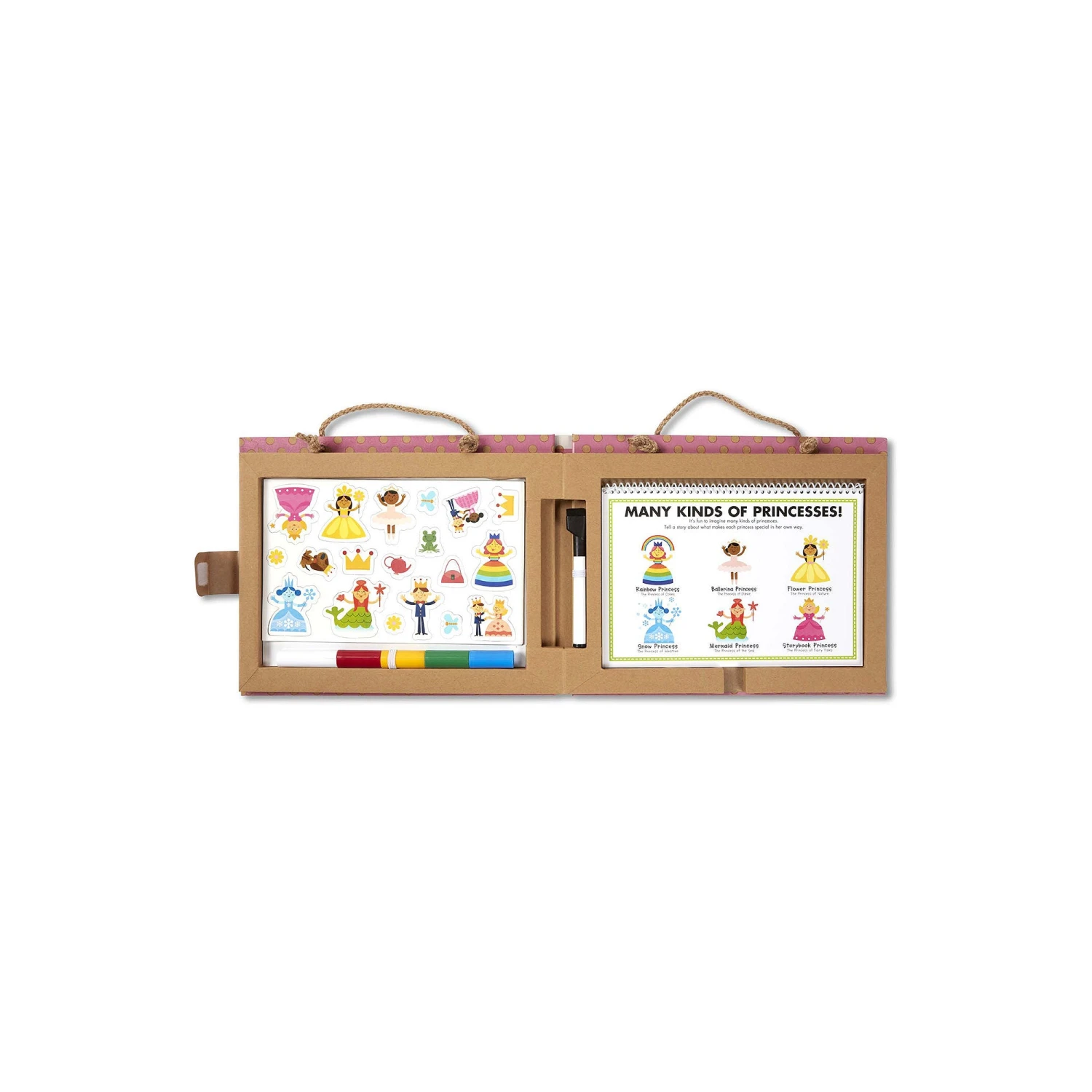 Melissa And Doug Melissa And Doug Melissa & Doug Play, Draw, Create - Princesses - MULTI ONE SIZE 4 Melissa And Doug Melissa And Doug Melissa & Doug Play, Draw, Create - Princesses - MULTI ONE SIZE - Image 4