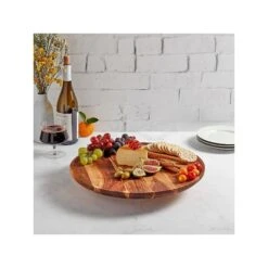 Tabletops Unlimited Tabletops Unlimited Wood Lazy Susan - Brown One Size -Digitopia Deals Store 2aa742cf68e742c1ac3c583fccfc5450