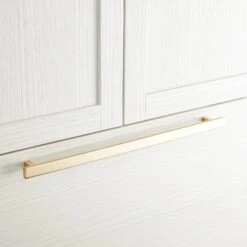 Signature Hardware Signature Hardware AMW-CONT-APP-24-BPL 24" Covello Solid Brass Appliance Pull - Polished Brass