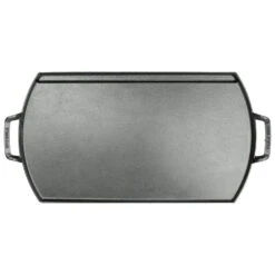 Lodge Lodge Blacklock '77 Triple-Seasoned Cast-Iron Double-Burner Griddle -Digitopia Deals Store 2bc11e2f94a3426580698ffa9859367a