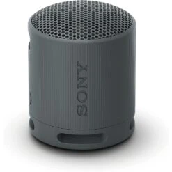 Sony Sony SRSXB100/B Wireless Bluetooth Portable Lightweight Super-Compact Travel Speaker, Extra-Durable IP67 Waterproof & Dustproof, 16 Hour Battery, Versatile Strap, And Hands-Free Calling (Black)