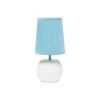 Asstd National Brand Asstd National Brand Simple Designs Studded Texture Ceramic Table Lamp LT2084-BLU - BLUE ONE SIZE