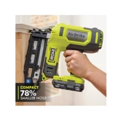 Ryobi Ryobi P326 ONE+ 18V AirStrike 16-Gauge Cordless Finish Nailer (Tool Only) 10 Ryobi Ryobi P326 ONE+ 18V AirStrike 16-Gauge Cordless Finish Nailer (Tool Only) -Digitopia Deals Store 2fe8ecc33a2947f389022db93e26114c