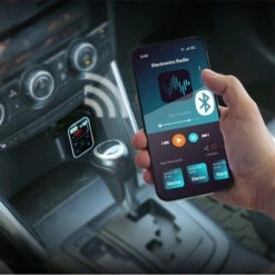 Onn. Onn. 100079037 Bluetooth LED FM Transmitter Car Charger With LCD Screen -Digitopia Deals Store 3303fb79dfda4db982e1b2712a1decdd