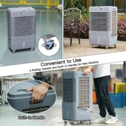 YougetTech YougetTech EC3822 37'' Portable 3000CFM Evaporative Air Cooler -Digitopia Deals Store 331530a4c30147b4a7303ca9742356eb