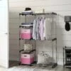 Mainstays Mainstays MS14-620-008-02 Wire Shelf Closet Organizer, 2 Tier