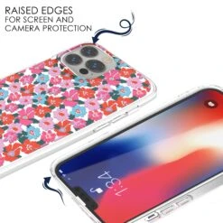Packed Party Packed Party PKPC1200FL IPhone 12/12 Pro "Fresh Florals" IPhone Case -Digitopia Deals Store 3404f35419a845668381ee1c7aeff517