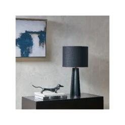 Martha Stewart Martha Stewart Athena Geometric Ceramic Table Lamp - BLACK ONE SIZE 6 Martha Stewart Martha Stewart Athena Geometric Ceramic Table Lamp - BLACK ONE SIZE -Digitopia Deals Store 35e98ec71ffc4b589804384c12a8b5a6
