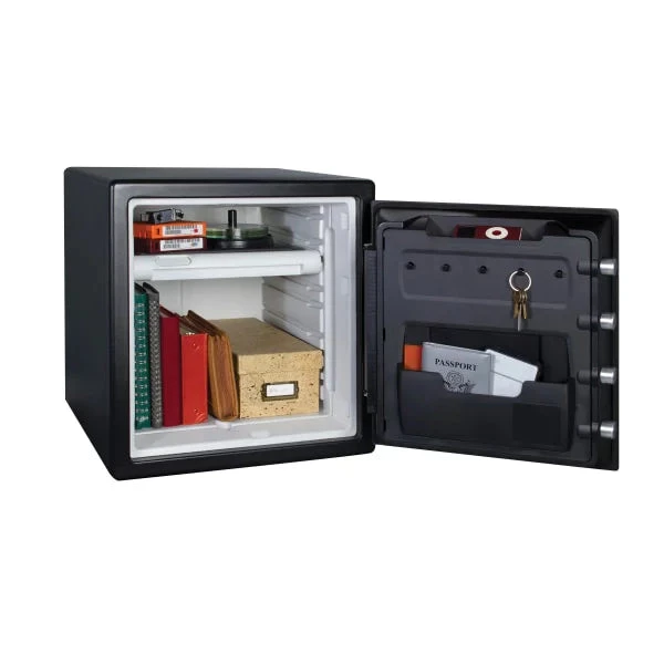 SentrySafe SentrySafe SFW123TTC Alarm Fire/Water Safe, 1.23 Cu Ft, Black 2 SentrySafe SentrySafe SFW123TTC Alarm Fire/Water Safe, 1.23 Cu Ft, Black - Image 2