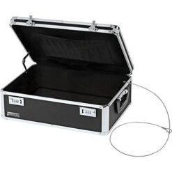 Vaultz Vaultz Locking Storage Box 19.5 X 7 X 13.5 Inches Black (VZ00323), Combination Lock Safe