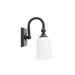 Signature Hardware Signature Hardware PHVL2121BRZ Antonia Vanity Sconce - Single Light - Frosted Glass - Bronze 5 Signature Hardware Signature Hardware PHVL2121BRZ Antonia Vanity Sconce - Single Light - Frosted Glass - Bronze -Digitopia Deals Store 3a4e4dd543f549438bd63b56bb8bb247