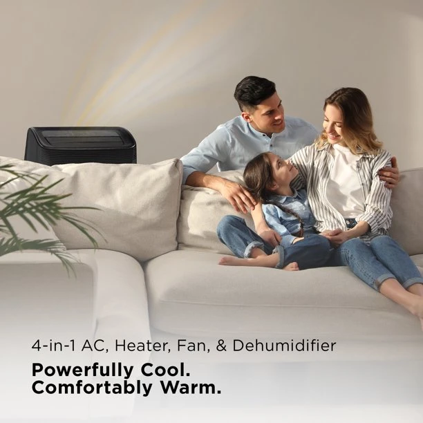 TCL TCL W10PH95-B Portable Air Conditioner And Heater, Black 2 TCL TCL W10PH95-B Portable Air Conditioner And Heater, Black - Image 2