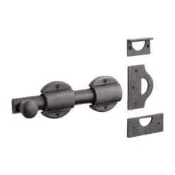 Signature Hardware Signature Hardware EH2582 08-BP Solid Bronze Rustic Slide Bolt - 8" - Bronze Patina -Digitopia Deals Store 3ab57ac3af3648fb9588b05ae4f2d5d3