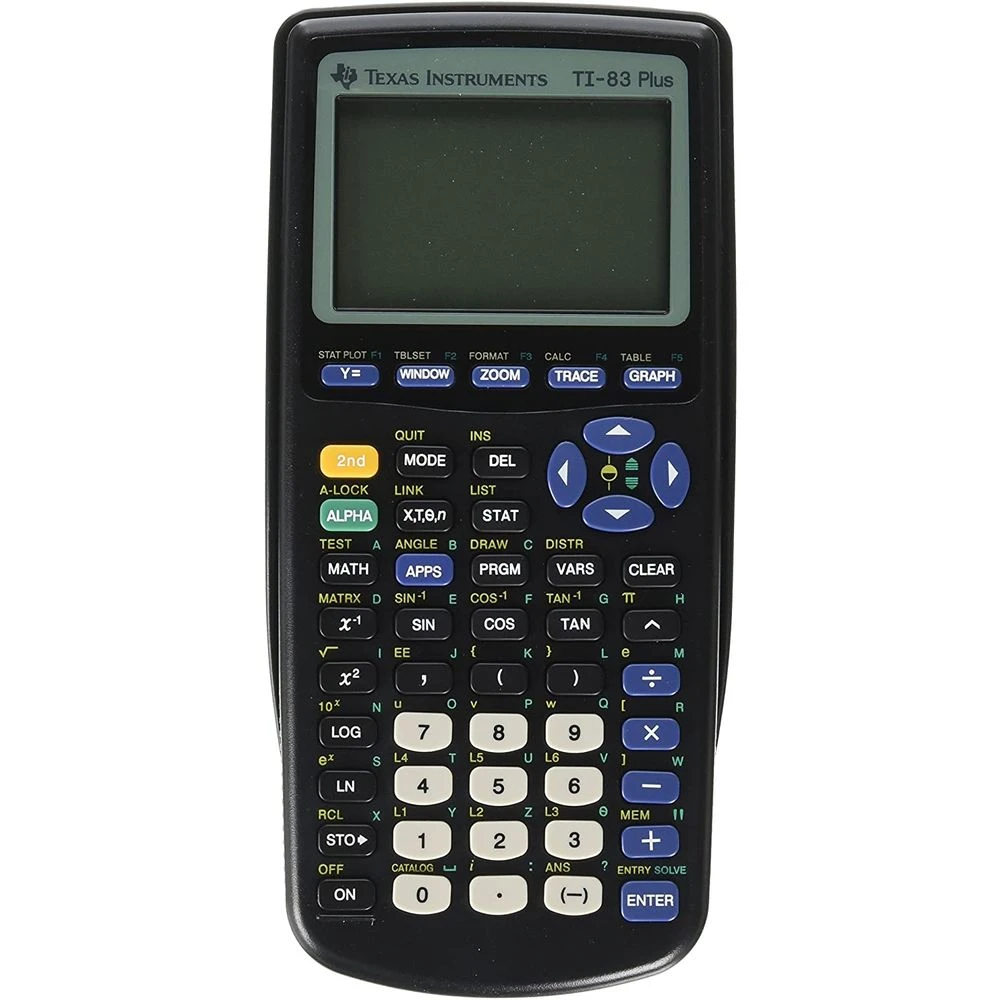 Texas Instruments Texas Instruments TI-83 PLUS Graphing Calculator 1 Texas Instruments Texas Instruments TI-83 PLUS Graphing Calculator