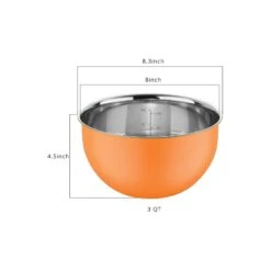 Mesa Mia Mesa Mia Stainless Steel 3-Pc. Mixing Bowl Set - MULTI ONE SIZE -Digitopia Deals Store 3e08bbdd0fd643b6911ac3f473422b77