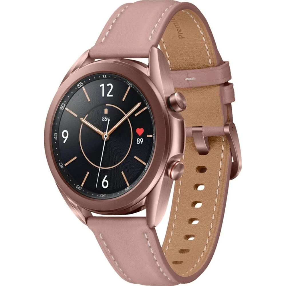 Samsung Samsung SM-R855UZDAXAR Galaxy Watch3 Smartwatch 41mm Stainless LTE - Mystic Bronze 6 Samsung Samsung SM-R855UZDAXAR Galaxy Watch3 Smartwatch 41mm Stainless LTE - Mystic Bronze - Image 6