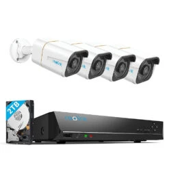 Reolink Reolink NVS8-10MB4-A NVS Series (B) 8 Channel 4xCameras Outdoor Wired 10MP Ultra HD 2TB Built-in HDD NVR Security System - White,Black 17 Reolink Reolink NVS8-10MB4-A NVS Series (B) 8 Channel 4xCameras Outdoor Wired 10MP Ultra HD 2TB Built-in HDD NVR Security System - White,Black -Digitopia Deals Store 3f280399955b42c8beda890958bb5a87