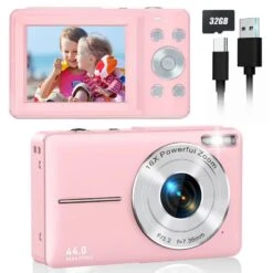 Seckton Seckton DC403S Kids Digital Camera FHD 1080P 44MP Photography Camera