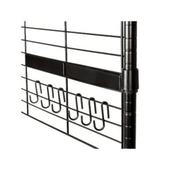 Honey Can Do Honey Can Do Honey-Can-Do 3-Shelf Shelving Unit - BLACK ONE SIZE -Digitopia Deals Store 4043a89fc3584e45b9c2b3e8c16f4a66