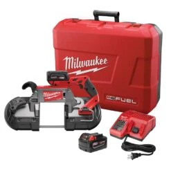 Builders World Wholesale Distribution Milwaukee 2729-22 M18 Fuel Deep Cut Band Saw 2 Bat Kit