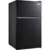 Arctic King Arctic King 3.2 Cu Feet Two Door Compact Refrigerator With Freezer, Black, E-star - Easy Clean