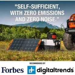 Jackery Jackery Jackery SolarSaga 100 SolarSaga 100W Portable Solar Panel -Digitopia Deals Store 43b0fba2bc1f4d13a239fc9b3be7a642